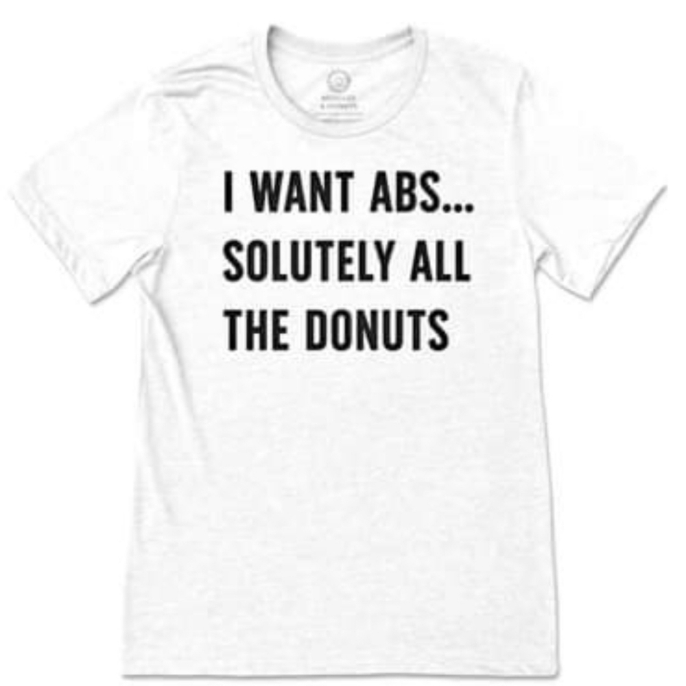 Muscles and Donuts t-shirt